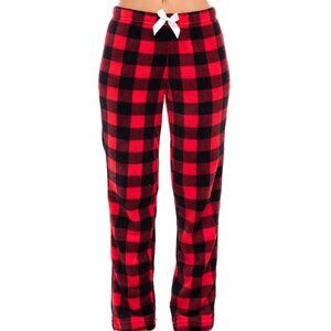 Sporto Womens Pajama Pant And Slipper 2pc Set X-Large
